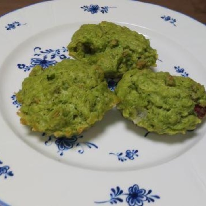 グラノーラ入り抹茶マフィン